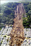 زمین لغزش یا زمین رانش در زلزله های گذشته